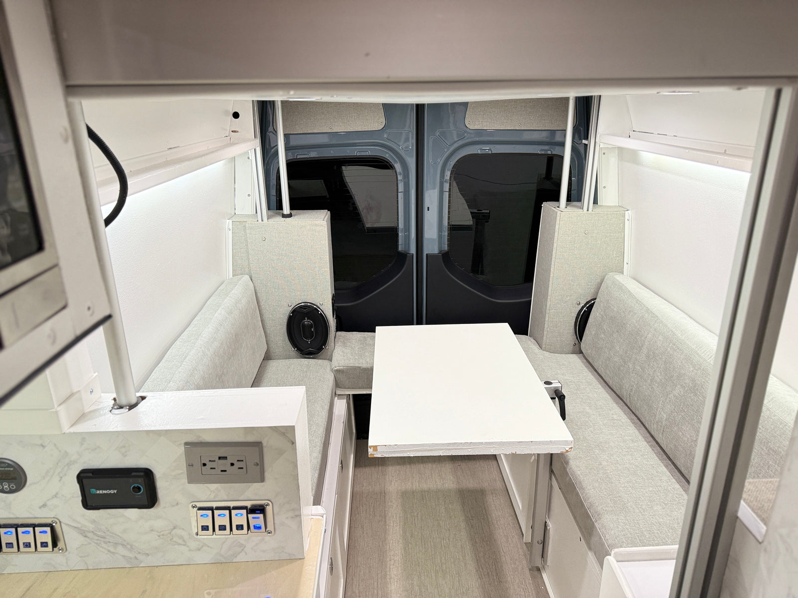 two passenger seats