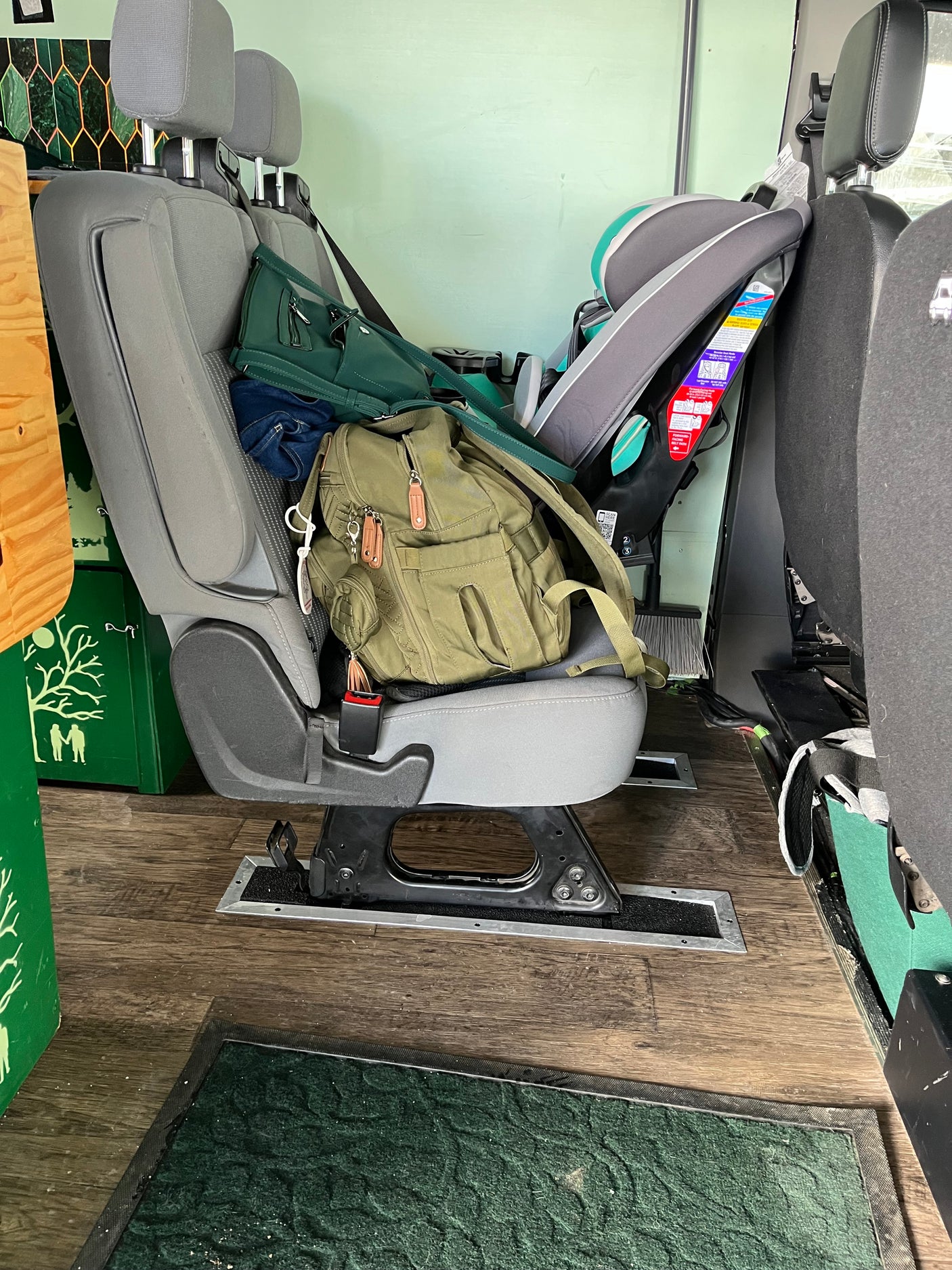Green Machine Custom Build - 2022 Ford Transit Adventure Van AWD