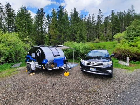 2020 nuCamp T@G XL 6 Wide Boondock Limited overland rental