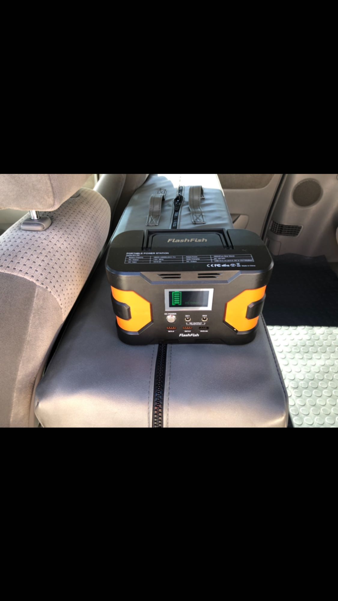 ideal for an RV rental. Your portable power solution.|RV rental trunk view: grey jerry can — photo 13