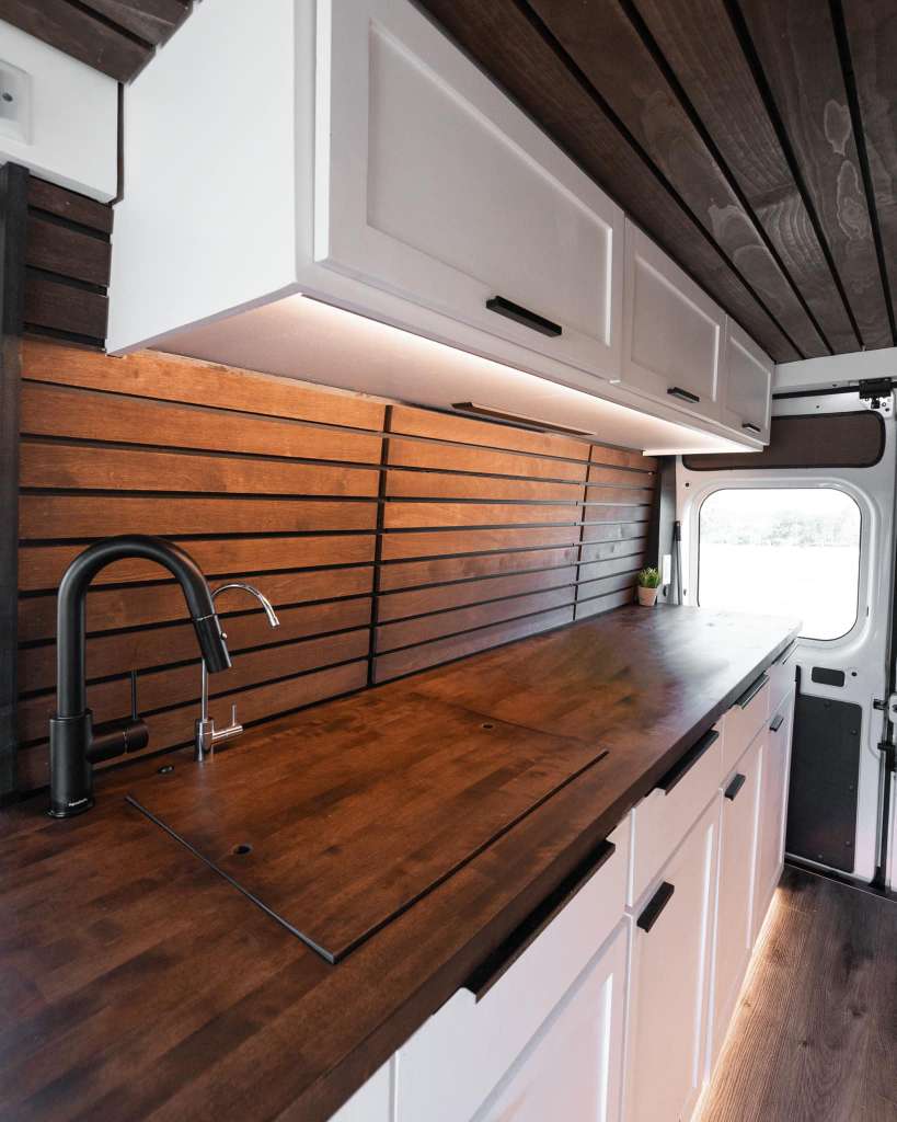 wood accents