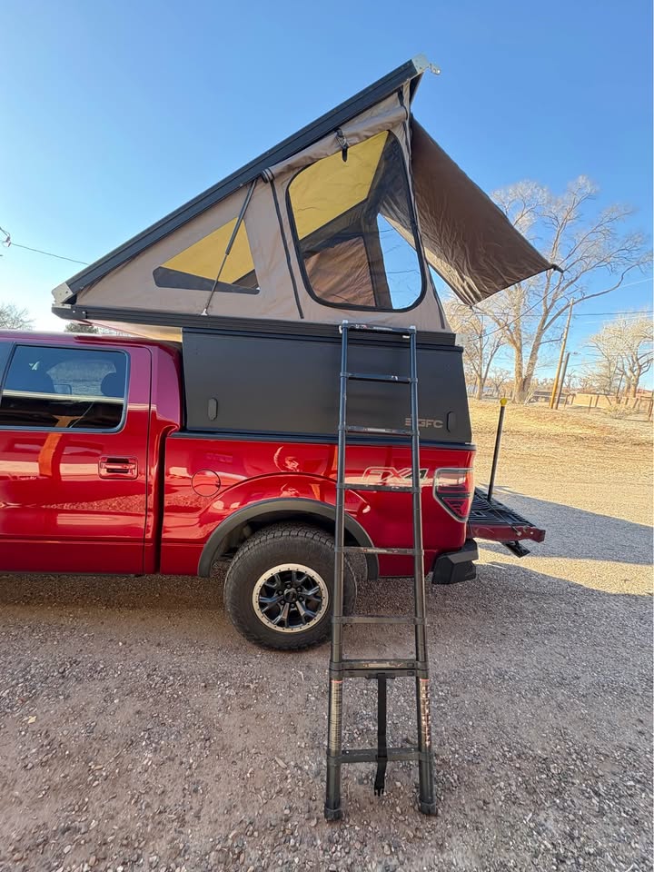 Go Fast Camper, GFC V2, with extras. Fits 2009-2014 Ford 150’s w/ 5.5’ bed. (truck not included) in Albuquerque, NM (photo 4) — photo 4