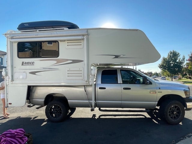 is parked amidst majestic mountains — photo 3