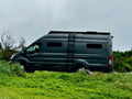 Luxury 2023 Ford Transit Camper – Off-Grid Ready with Solar & AC