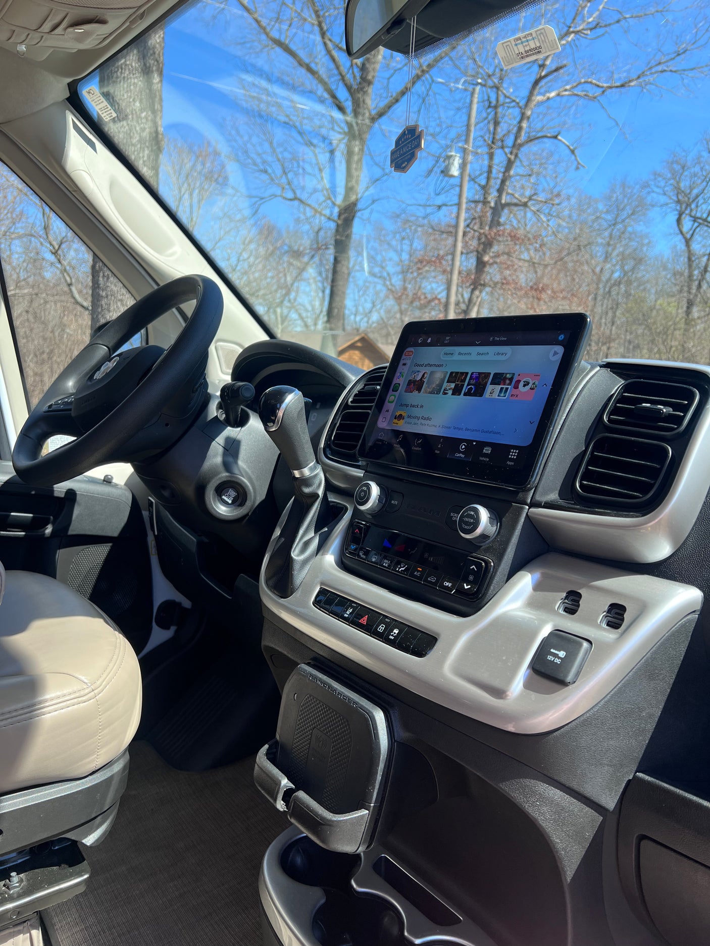 cozy rear seating