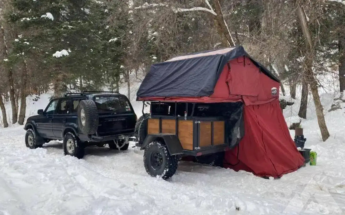 Off road expedition trailer with Roof top tent — used overland trailer for sale in Magna, UT (photo 5) — photo 5