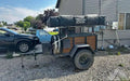 Off road expedition trailer with Roof top tent