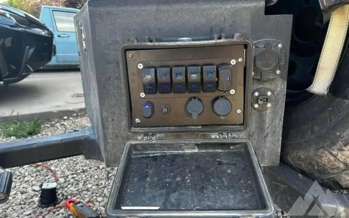 Off road expedition trailer with Roof top tent — used overland trailer for sale in Magna, UT (photo 3) — photo 3