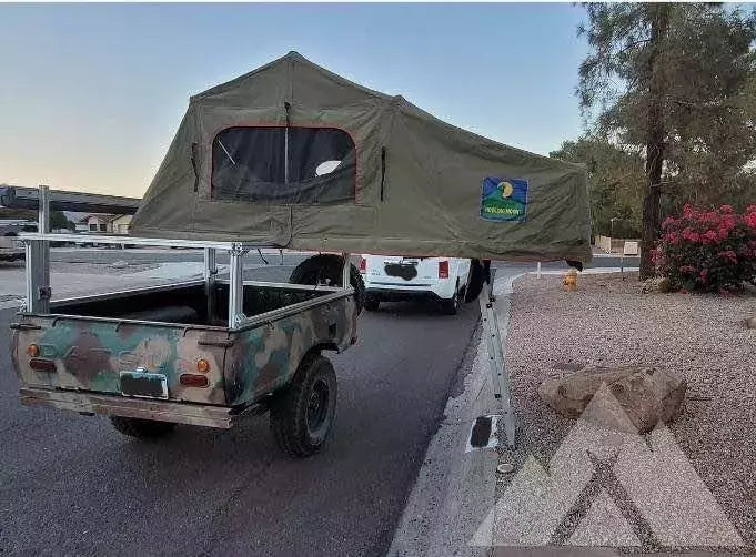 Offroad Trailer With Rooftop Tent & Awning/Room Te — used overland trailer for sale in Glendale, AZ (photo 2) — photo 2