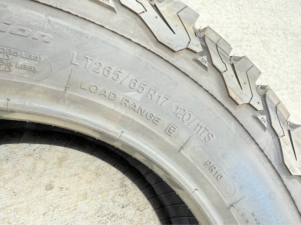 265/65R17 Bfgoodrich Ko2 Load E Brand New in Draper, UT (photo 5) — photo 5