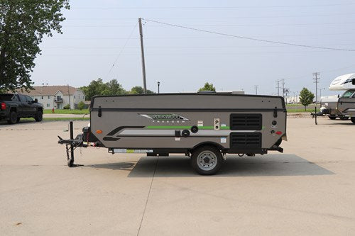 and a propane tank