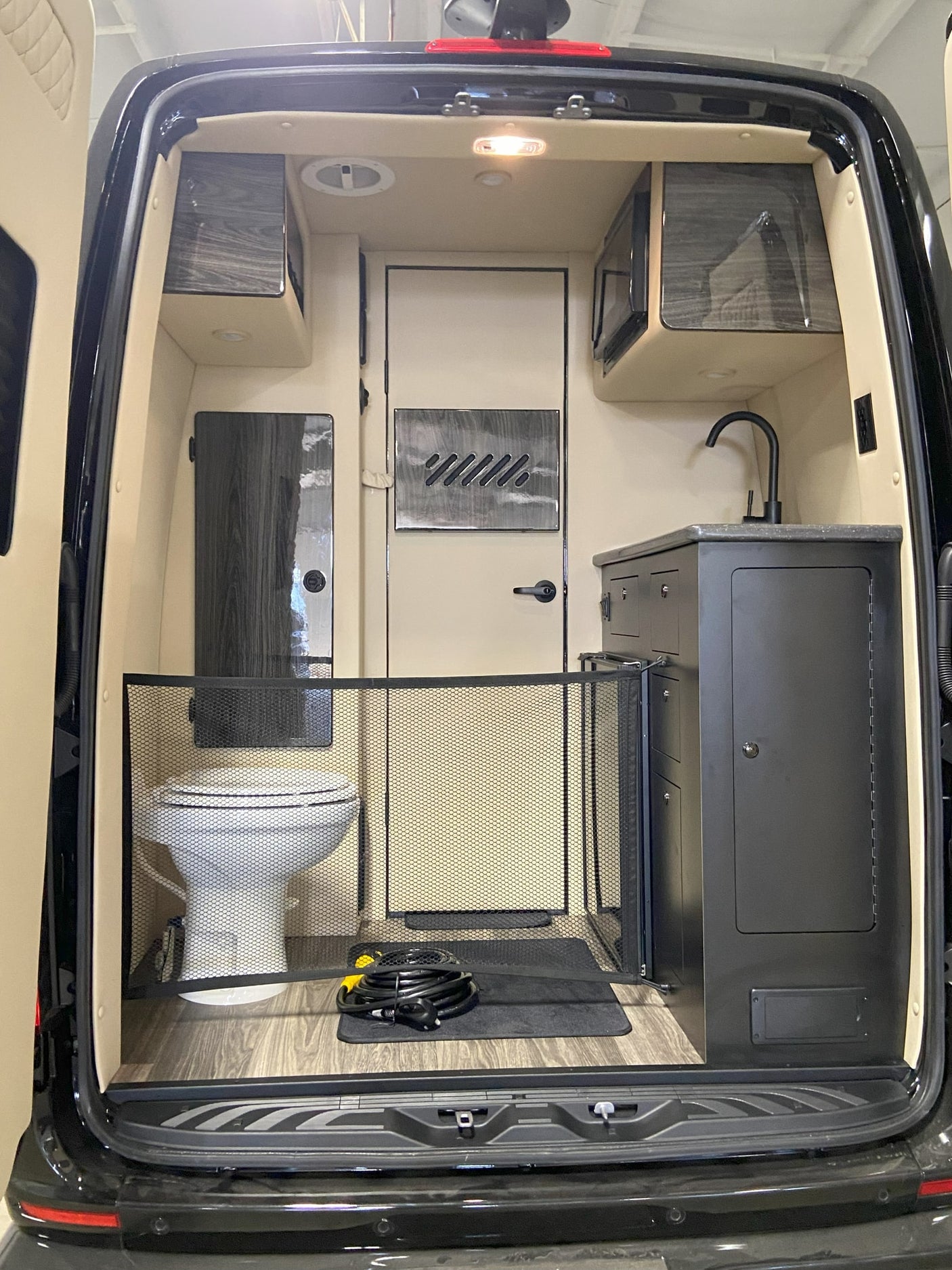 customized as a rugged camper RV