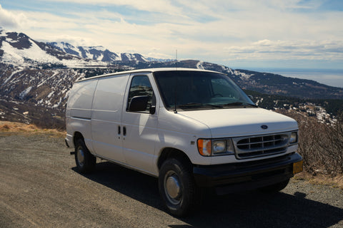 Woodie-01 Ford E250 Camper Van-WHT overland rental