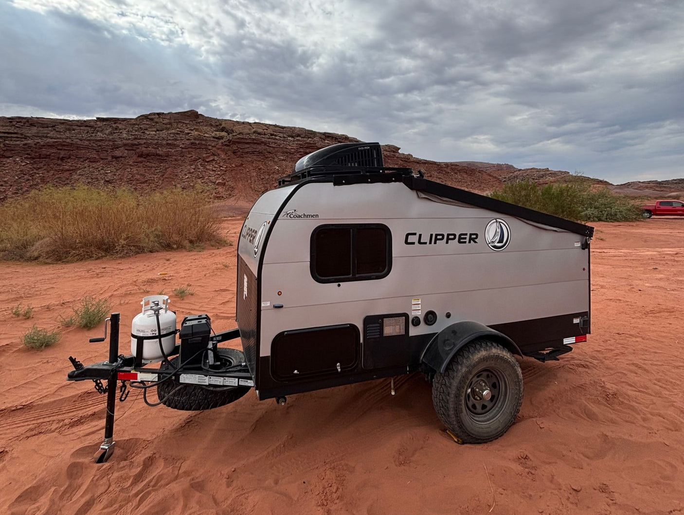 A Coachmen Clipper RV rental