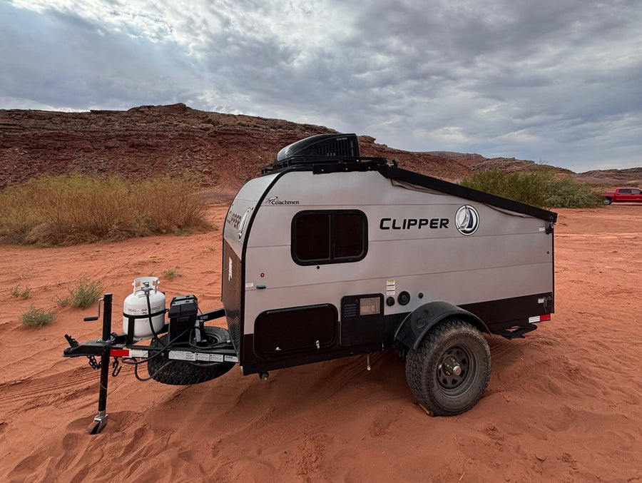 A Coachmen Clipper RV rental