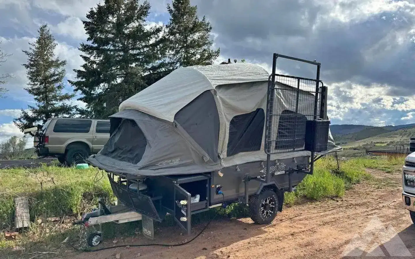 Opus OP4 off road pop up camper — used overland trailer for sale in Boulder, CO — photo 1