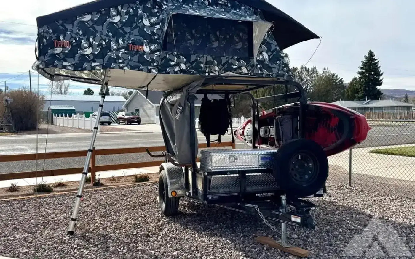 Overland Off Road Rooftop Tent Trailer — used overland trailer for sale in Enterprise, UT (photo 2) — photo 2
