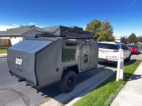 Overland teardrop trailer