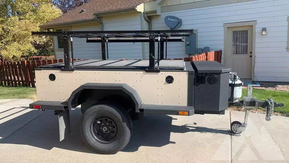 Overland trailer and Rooftop Tent — used overland trailer for sale in Bozeman, MT (photo 2)