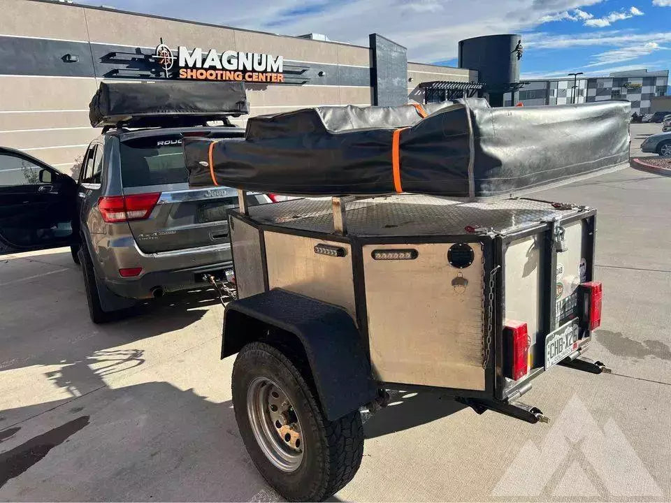 Overland trailer and Smittybilt Xl Rooftop Tent — used overland trailer for sale in Colorado Springs, CO — photo 1