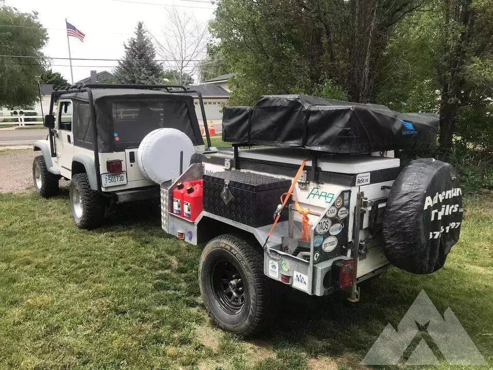 Overland trailer off-road jeep roof top tent — used overland trailer for sale in South Jordan, UT (photo 4)