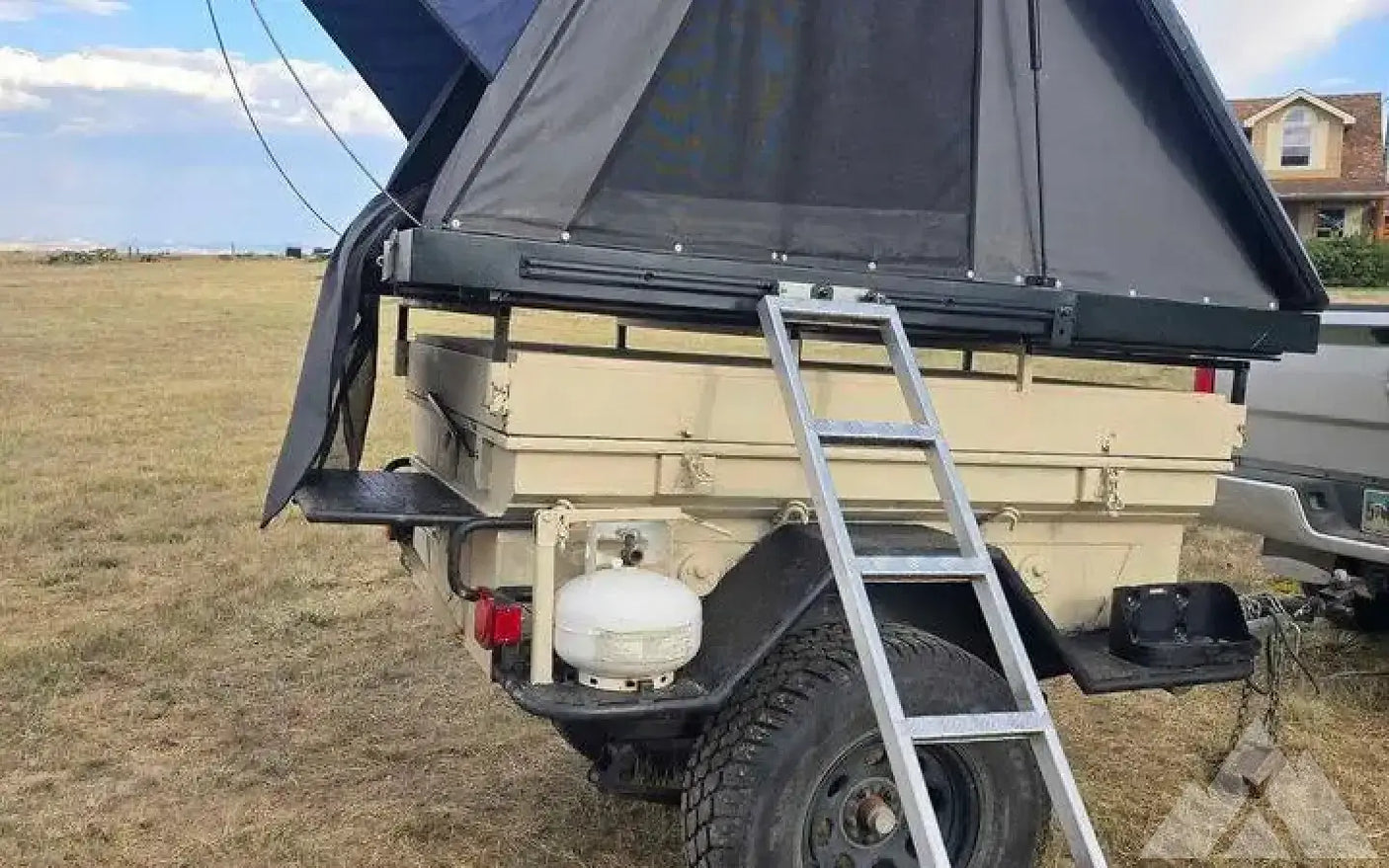 Overland trailer with Alu-Cab tent — used overland trailer for sale in Laramie, WY (photo 4)