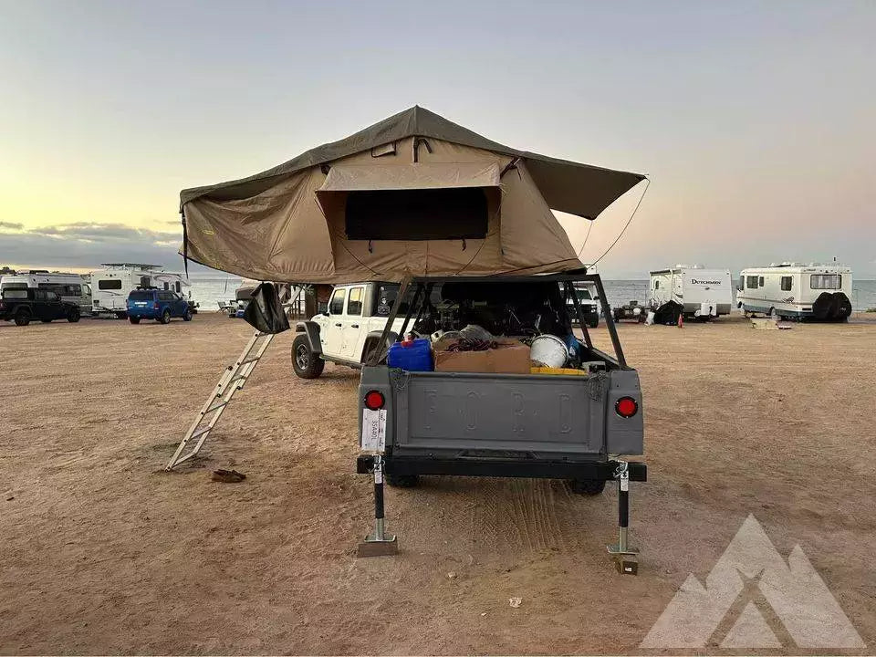 Overland Trailer With SmittyBilt XL Roof Top Tent — used overland trailer for sale in Flagstaff, AZ (photo 2)