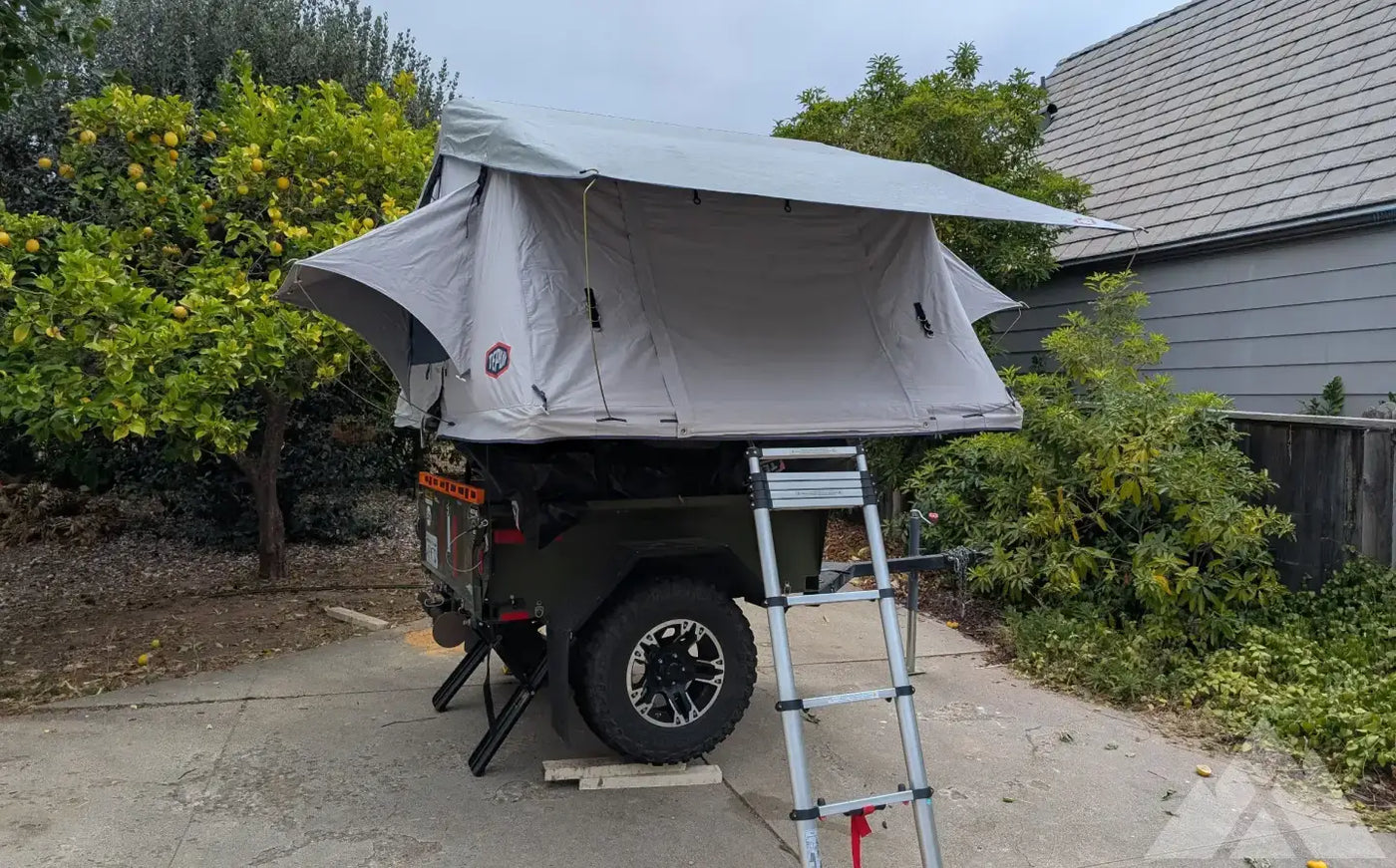 Overland Trailer with Tepui Roof Top - $4,000 — used overland trailer for sale in Santa Barbara, CA (photo 4) — photo 4