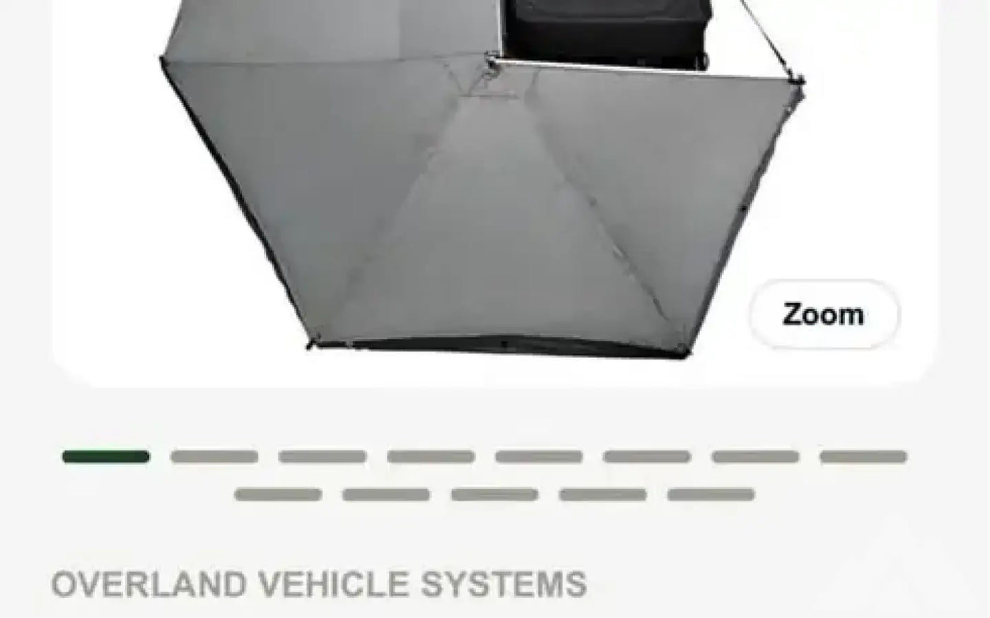 Overland Vehicle Systems HD Nomadic 270 Awning — new camp awnings for sale — photo 1