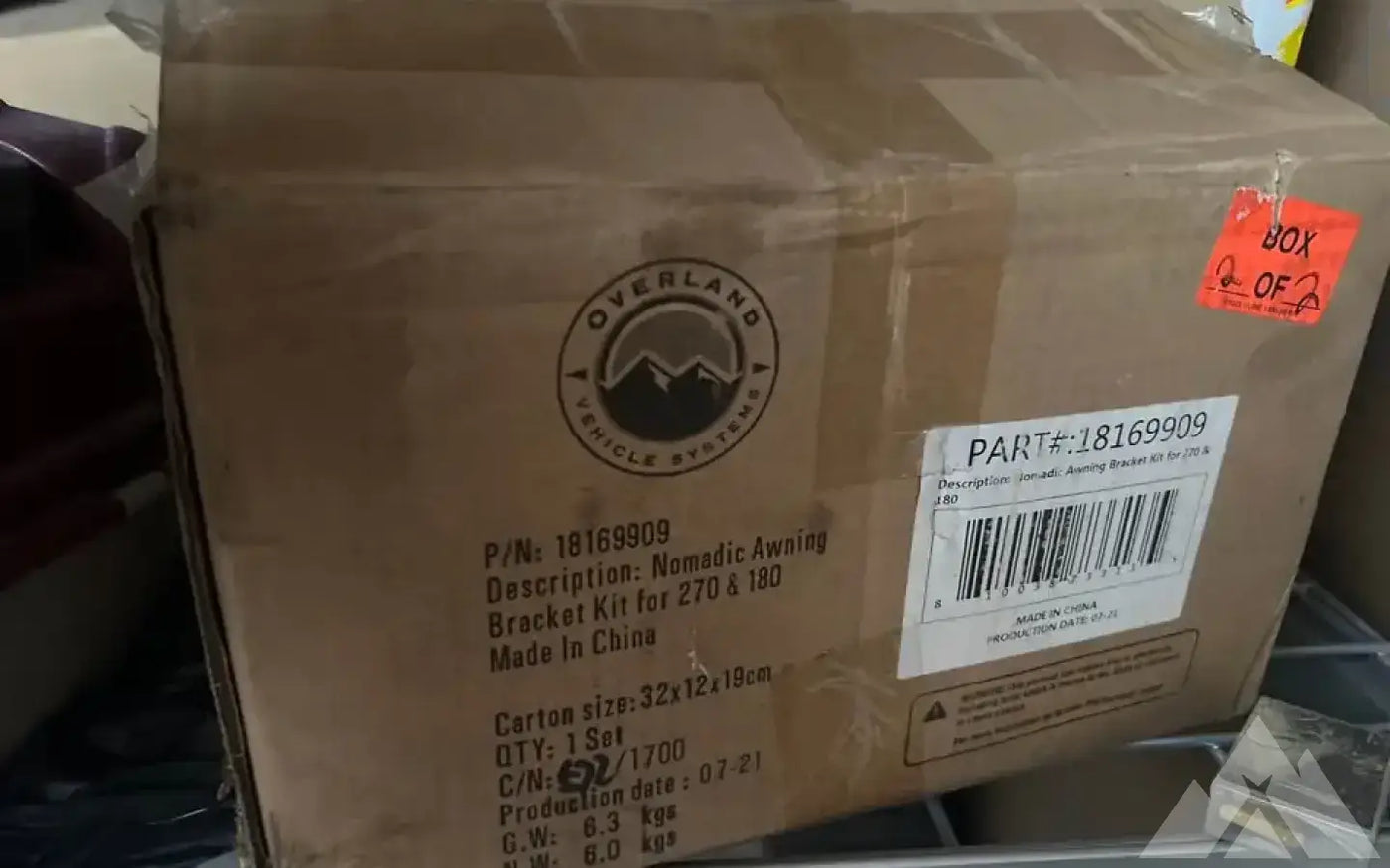 Overland Vehicle Systems HD Nomadic 270 Awning — new camp awnings for sale (photo 2) — photo 2