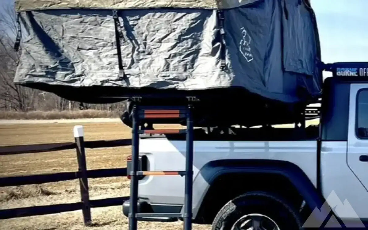 Overland Vehicle Systems Nomadic 4 Extended Tent — used rooftop tents for sale (photo 2) — photo 2