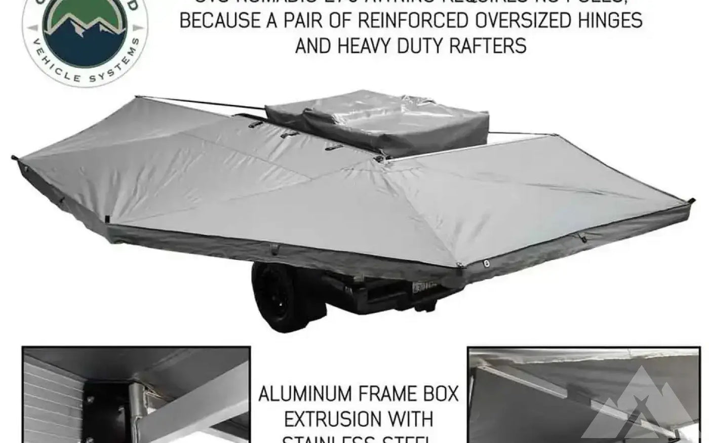 OVS Nomadic 270 Awning Driver Side — used camp awnings for sale (photo 3) — photo 3
