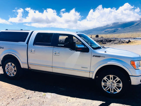 Big Island deluxe truck camper Ford F-150 Platinum edition (Kona area) overland rental