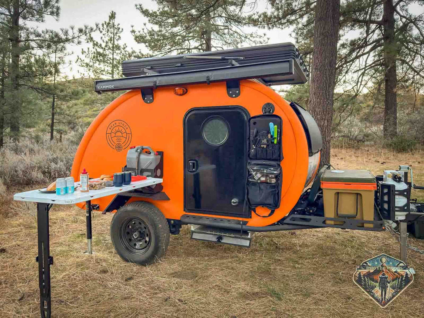Bean Teardrop Tow Trailer – Off-Grid Ready! Ultra-Lightweight, Easy Towin — photo 10