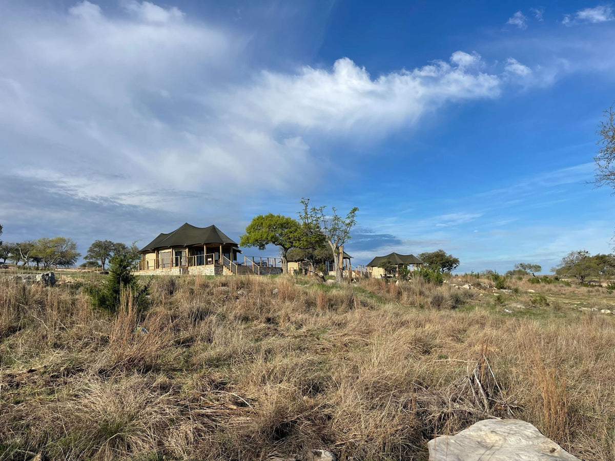 Glamping tents offer unique outdoor lodging at this resort. Enjoy nature; a great alternative or complement to an RV rental. — photo 9