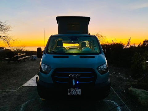 101 Beach Van overland rental