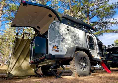 2022 Off-Grid Pando 2.0 Trailer with Roof Top Tent overland rental