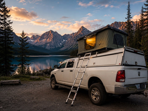 Adventure-ready 2016 RAM 2500 Overland Truck Camper overland rental