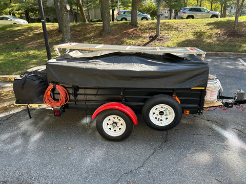 Utility Camp Trailer overland rental