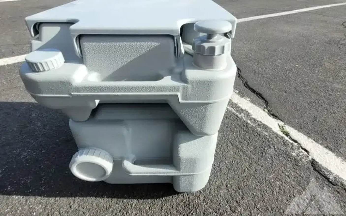 Portable Toilet 6.6 Gallon 20L Flush Travel Campin — new showers & toilets for sale (photo 2)
