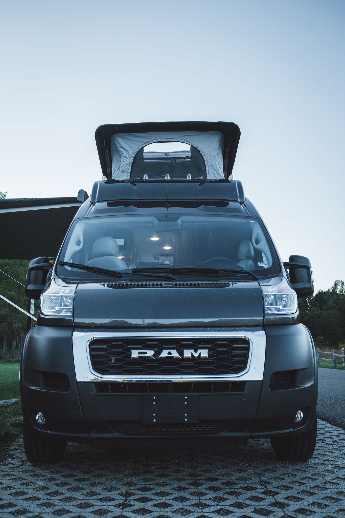 ideal for convenient meals and drinks on the go.|RV rental kitchen featuring a Keurig