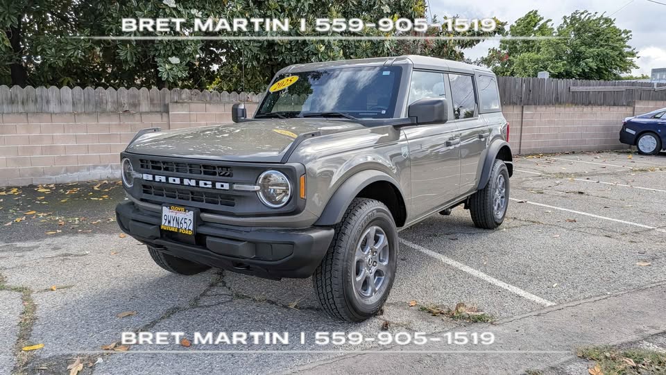 2025 Ford Bronco · Big Bend Sport Utility 4D in Fresno, CA (photo 8)