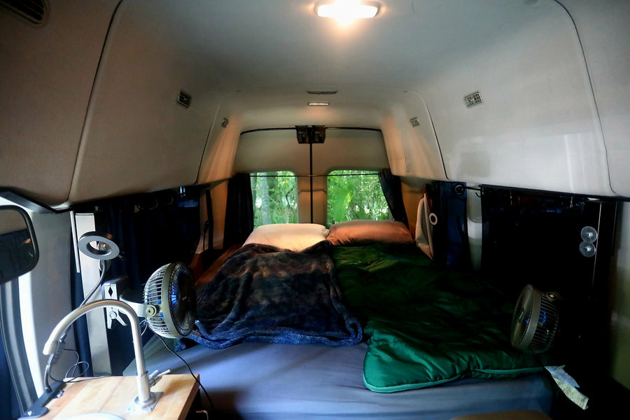 and ARB ZERO fridge/freezer. Perfect for adventure.|This RV rental features a functional sink area with two water tanks