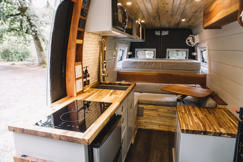Meet Arbor! Mercedes Sprinter - Insulated for All 4 Seasons overland rental