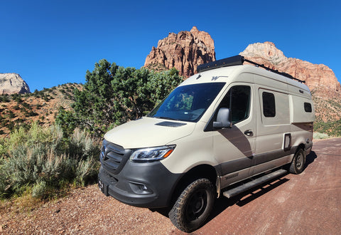 2024 4WD Winnebago Revel 44E "Jane" Unlimited Miles Mighty 5 + Starlink overland rental
