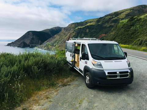 Surf Van Santa Cruz overland rental