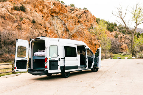 Atlas 2018 Ford Transit overland rental