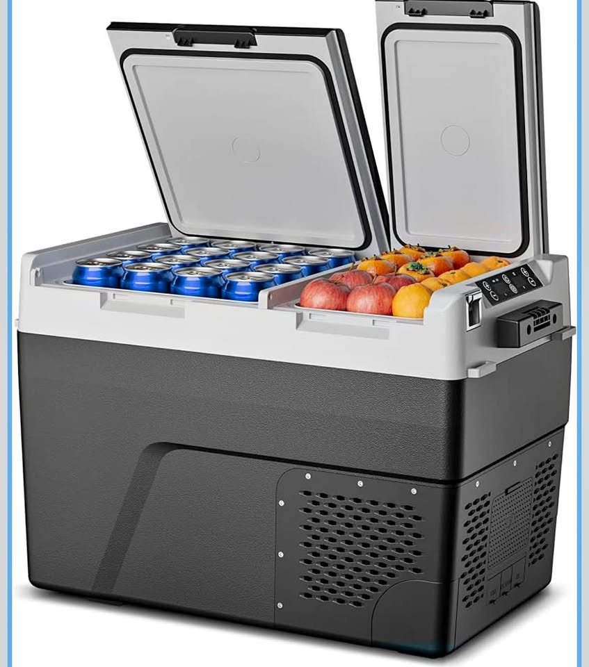 Car fridge / freezer - Dometic type 12V / 120V power in Salem, OR (photo 1)