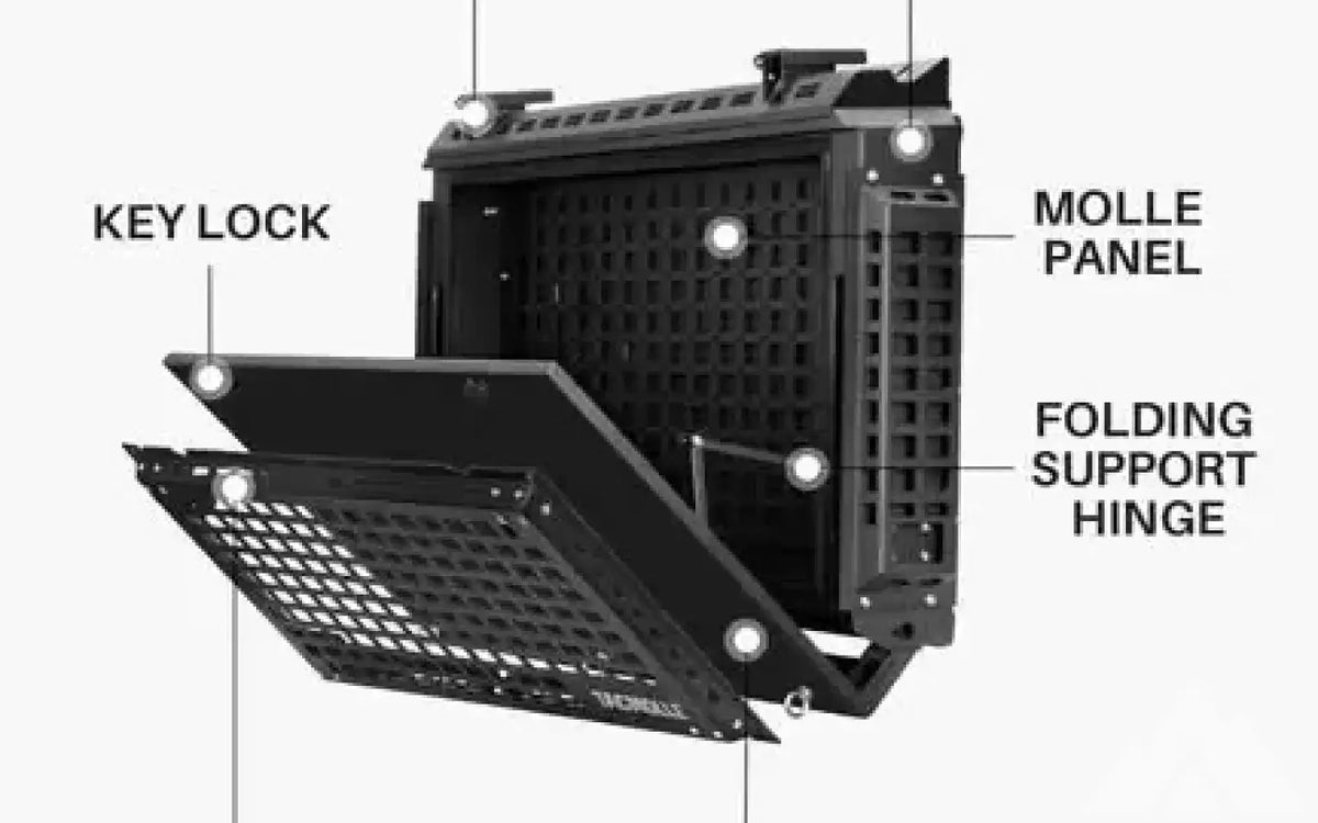 Rear Side Window MOLLE Panel — new molle panels for sale (photo 3) — photo 3