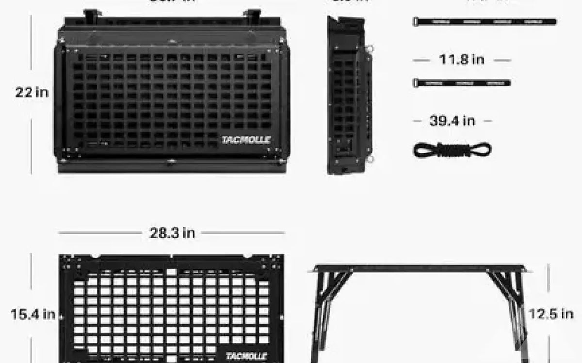 Rear Side Window MOLLE Panel — new molle panels for sale (photo 4) — photo 4